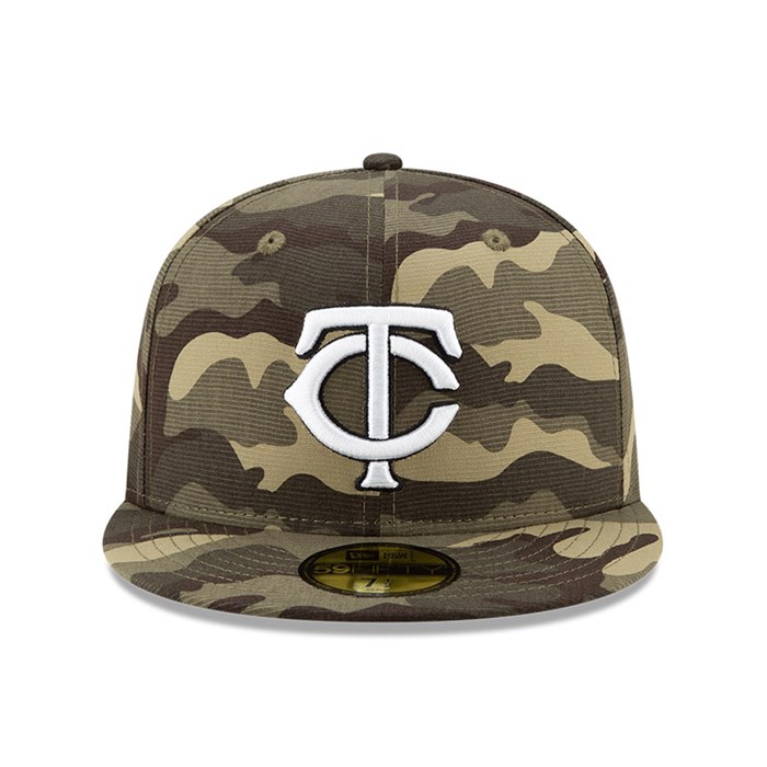 Minnesota Twins MLB Armed Forces 59FIFTY Lippis Camo - New Era Lippikset Verkossa FI-140639